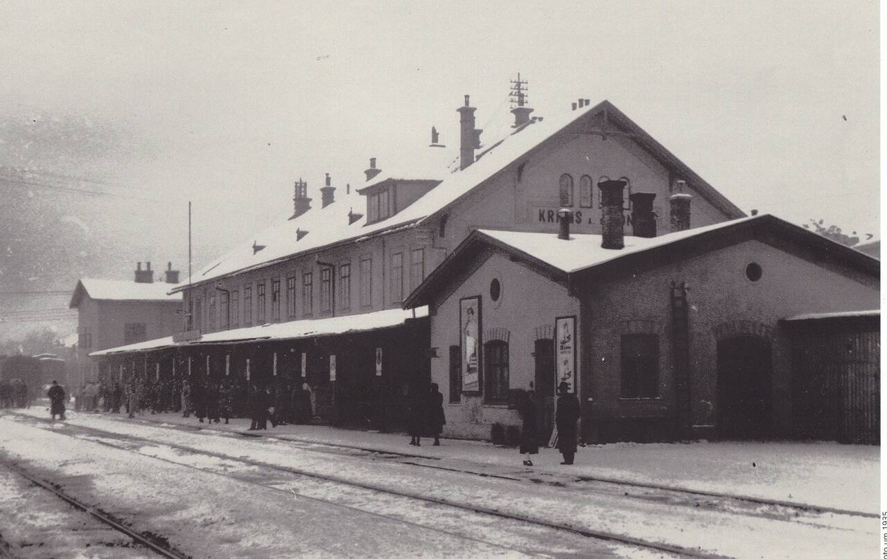Krems-Gartenau und Bahnhofbereich